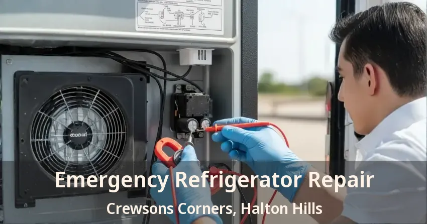 Emergency Refrigerator Repair Crewsons Corners, Halton Hills - ON