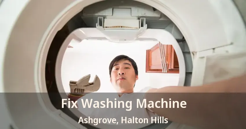 Fix Washing Machine Ashgrove, Halton Hills - ON