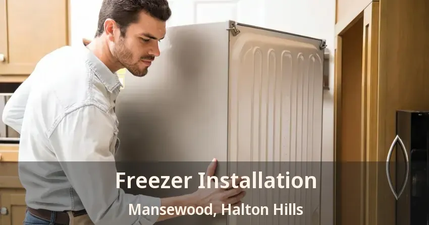 Freezer Installation Mansewood, Halton Hills - ON