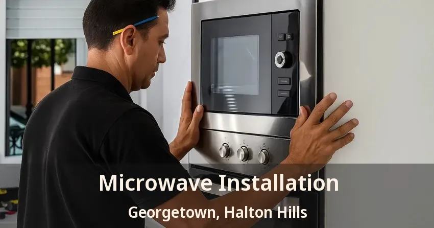 Microwave Installation Georgetown, Halton Hills - ON