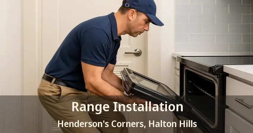 Range Installation Henderson's Corners, Halton Hills - ON