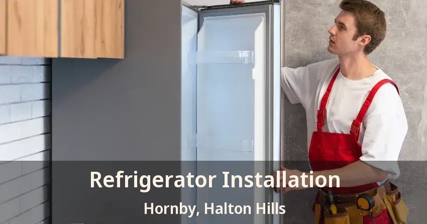 Refrigerator Installation Hornby, Halton Hills - ON