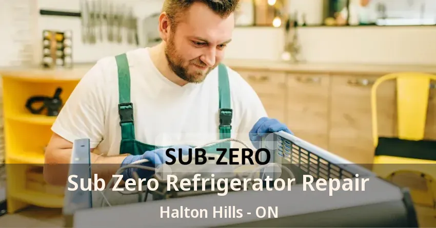 Sub Zero Refrigerator Repair Halton Hills - ON